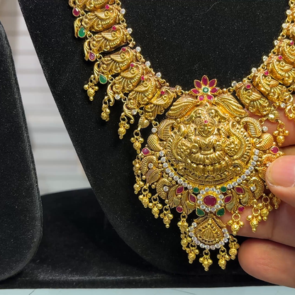 SOUTH INDIA 51.74gms HARAMS 22K Yellow Gold