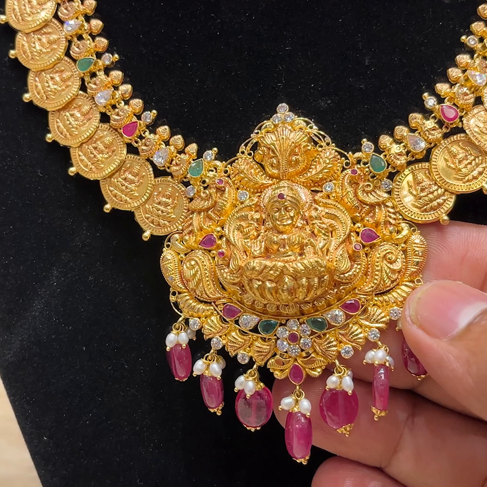 Chennai Shopping Mall 34.37gms NECKLACE 22K Yellow Gold