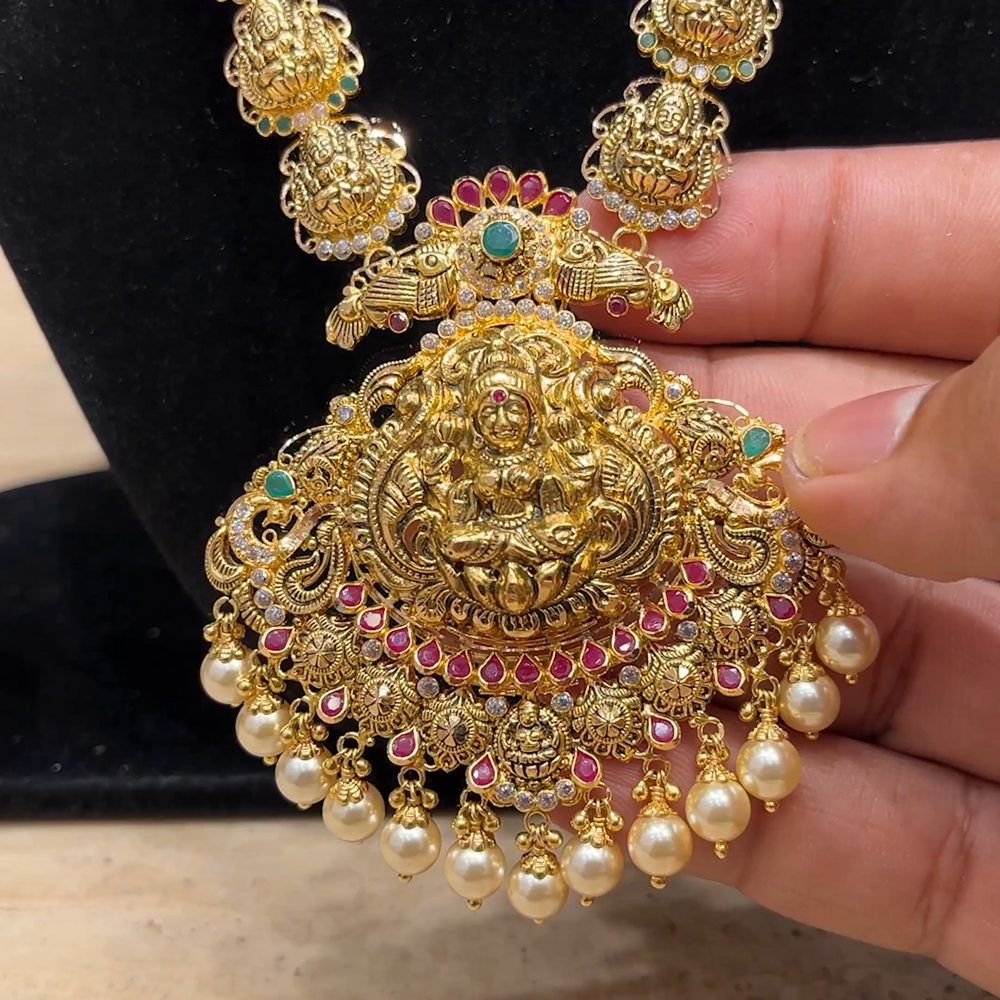 Chennai Shopping Mall 40.192gms HARAMS 22K Yellow Gold