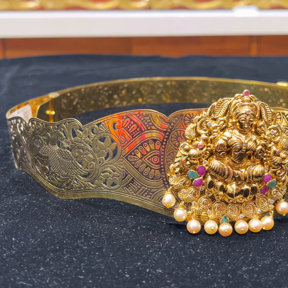 RS BROTHERS 143.7gms VADDANAM 22K Yellow Gold