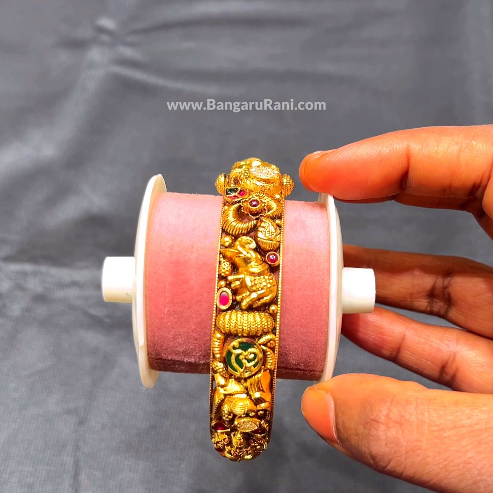 Anu Jewellers 21.336gms BANGLES 22K Yellow Gold