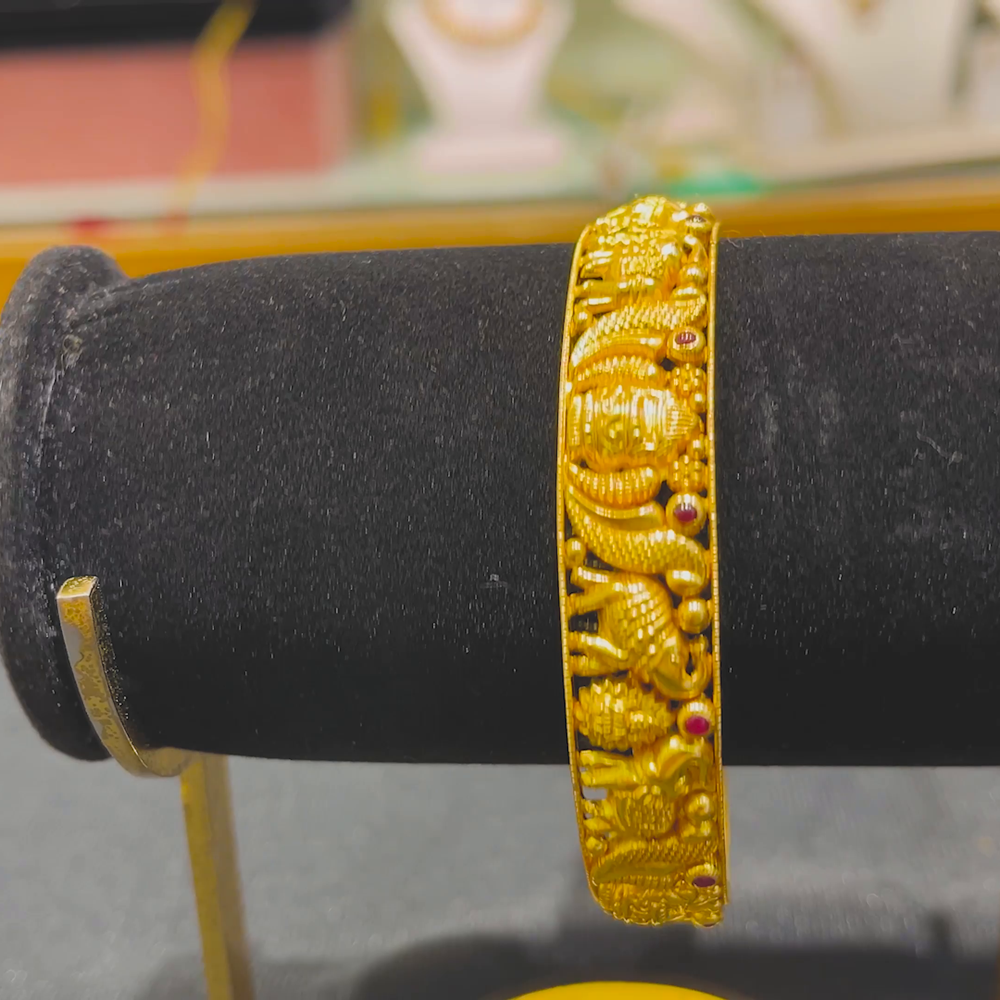 Anu Jewellers 14.445gms BANGLES 22K Yellow Gold