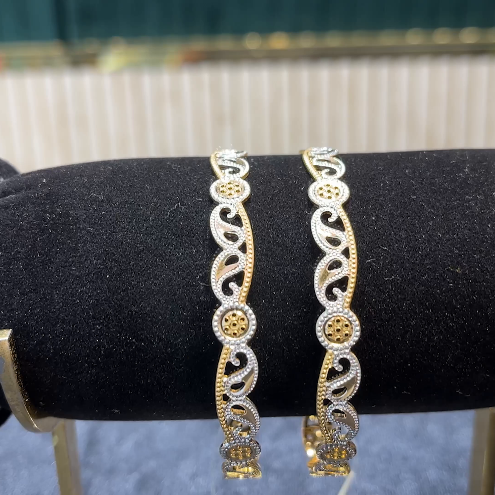 Kriya Jewellers 28.24gms BANGLES 22K Yellow Gold