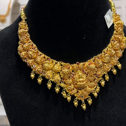 SOUTH INDIA 35.25gms NECKLACE 22K Yellow Gold