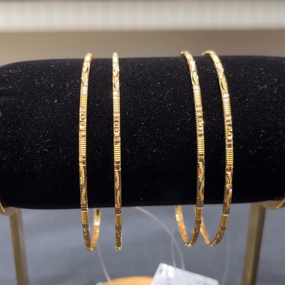 Anu Jewellers 17.207gms BANGLES 22K Yellow Gold