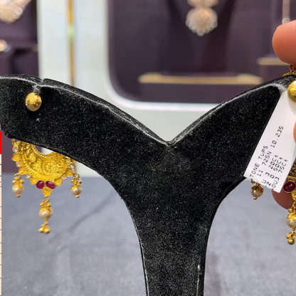 CMR 10.235gms EARRINGS 22K Yellow Gold