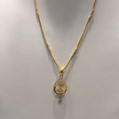 Anu Jewellers 8.57gms CHAINS 22K Yellow Gold