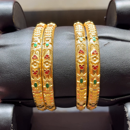 CMR 41.197gms BANGLES 22K Yellow Gold