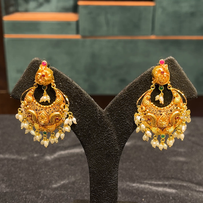 CMR 13.512gms EARRINGS 22K Yellow Gold