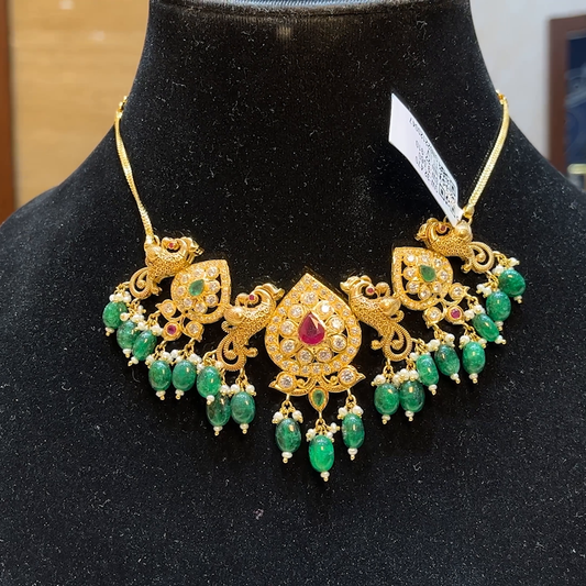 Chennai Shopping Mall 22.91gms NECKLACE 22K Yellow Gold