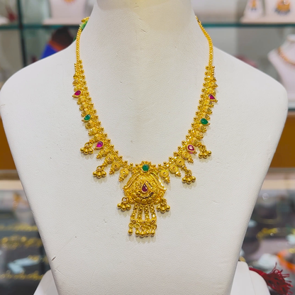 Anu Jewellers 9.806gms NECKLACE 22K Yellow Gold