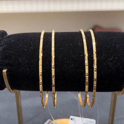 Anu Jewellers 17.207gms BANGLES 22K Yellow Gold