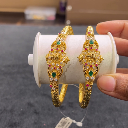 CHANDANA Brothers 31.03gms BANGLES 22K Yellow Gold
