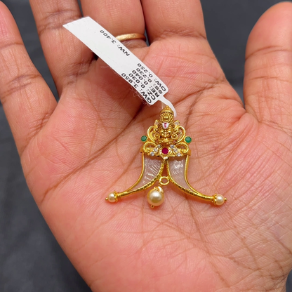 Anu Jewellers 3.4gms Pendent 22K Yellow Gold