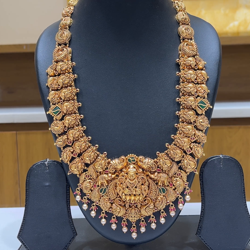 MUKUNDA JEWELLERS 77.782gms HARAMS 22K Yellow Gold