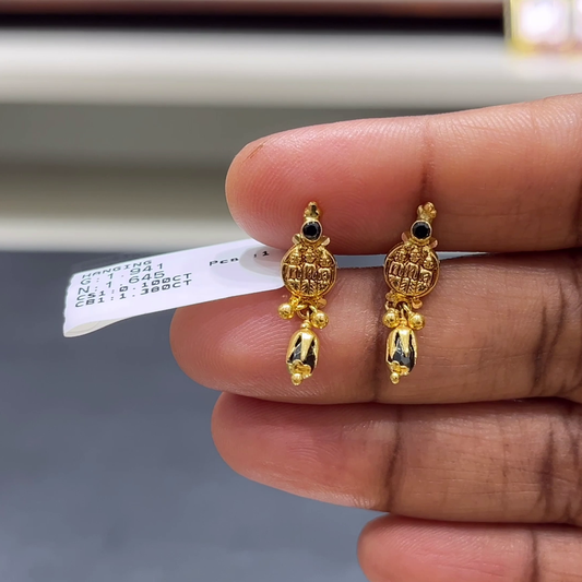 [make to order] 1.645gms EARRINGS 22K