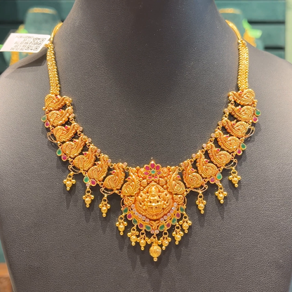 Chennai Shopping Mall 22.01gms NECKLACE 22K Antique