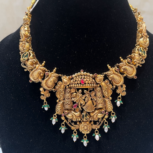 MUKUNDA JEWELLERS 36.889gms NECKLACE 22K Yellow Gold