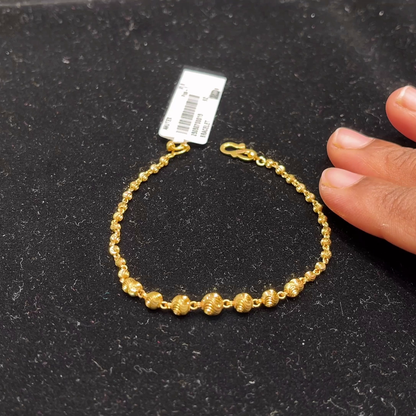 Anu Jewellers 4.664gms Bracelets 22K Yellow Gold