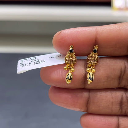 [make to order] 1.645gms EARRINGS 22K