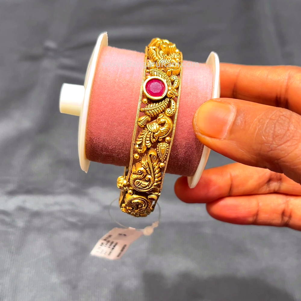 Anu Jewellers 14.246gms BANGLES 22K Yellow Gold
