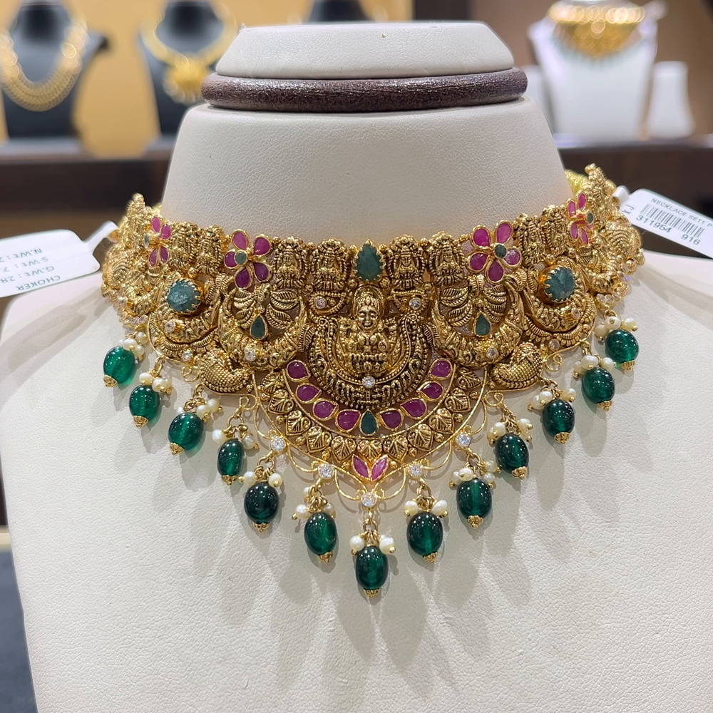 [make to order] 21.24gms CHOKER 22K