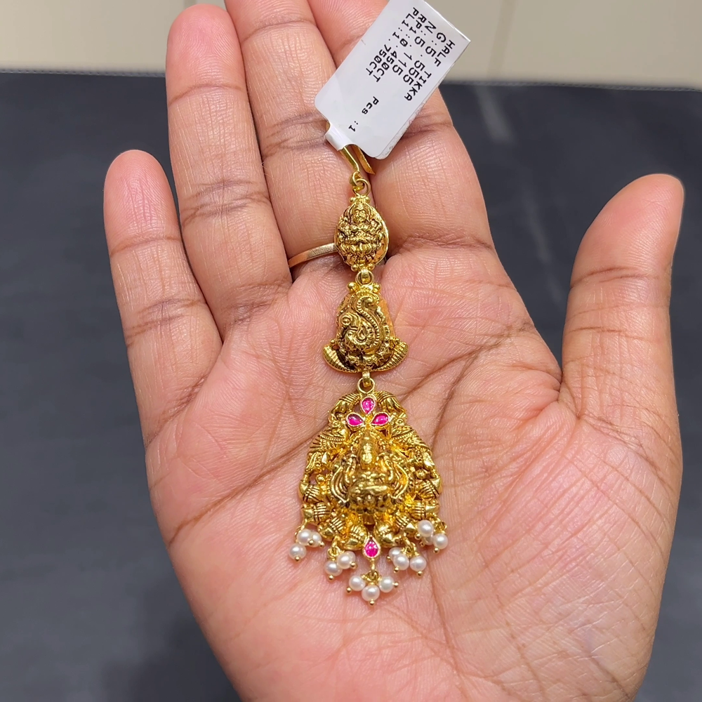 RS BROTHERS 5.115gms Papitabilla 22K Yellow Gold