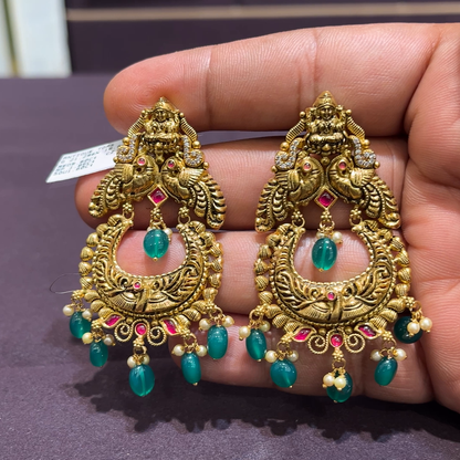 CMR 18.642gms EARRINGS 22K Yellow Gold