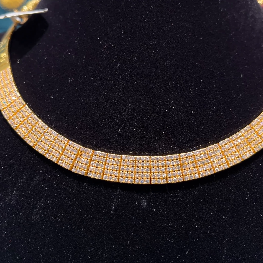 Anu Jewellers 20.69gms NECKLACE 22K Yellow Gold