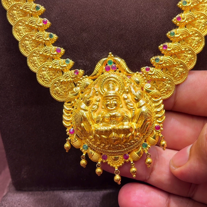 SwarnaKanchi 59.63gms HARAMS 22K Yellow Gold