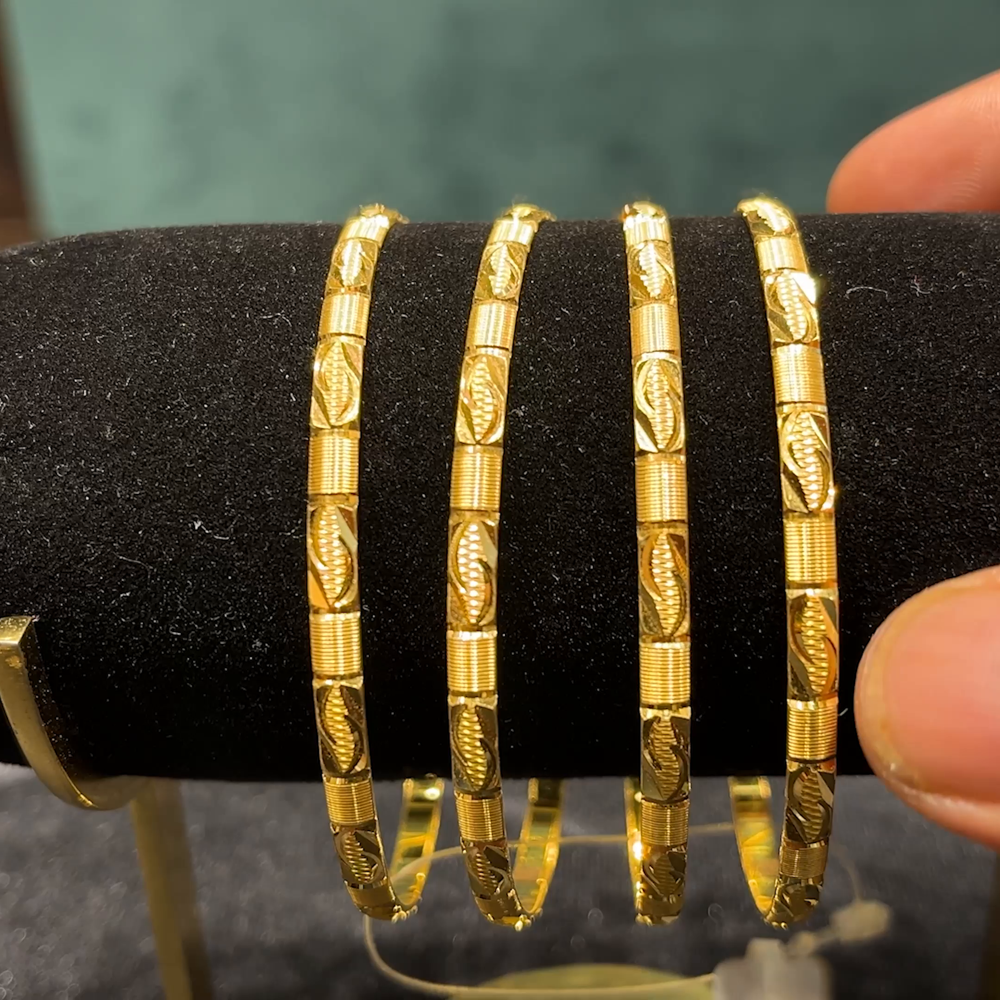 CMR 50.911gms BANGLES 22K Yellow Gold