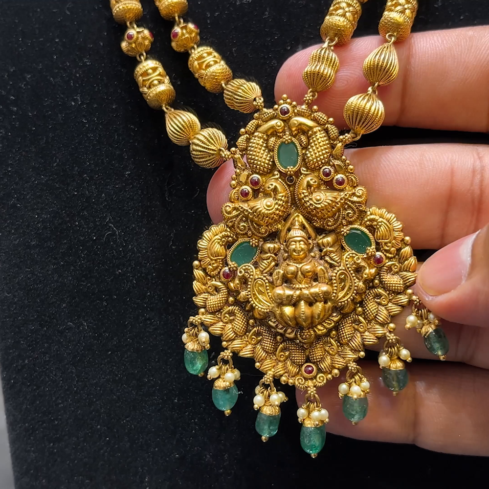 MUKUNDA JEWELLERS 38.825gms HARAMS 22K Yellow Gold