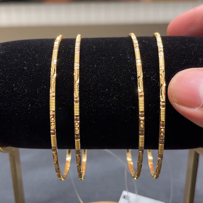 Anu Jewellers 17.207gms BANGLES 22K Yellow Gold