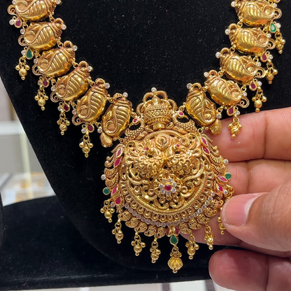 SOUTH INDIA 55.21gms HARAMS 22K Yellow Gold