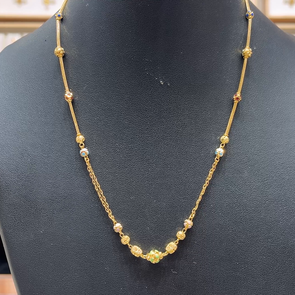 Chennai Shopping Mall 10.02gms CHAINS 22K Yellow Gold