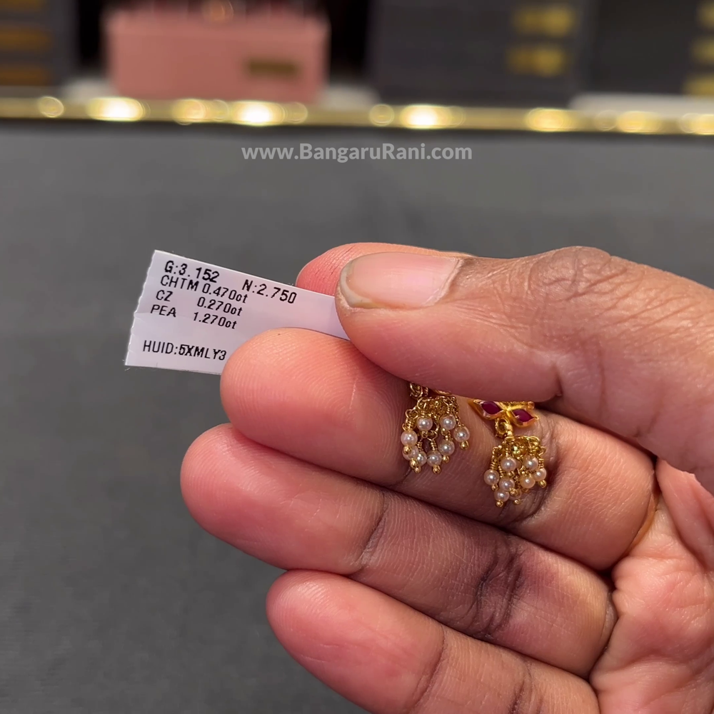 [make to order] 2.75gms EARRINGS 22K