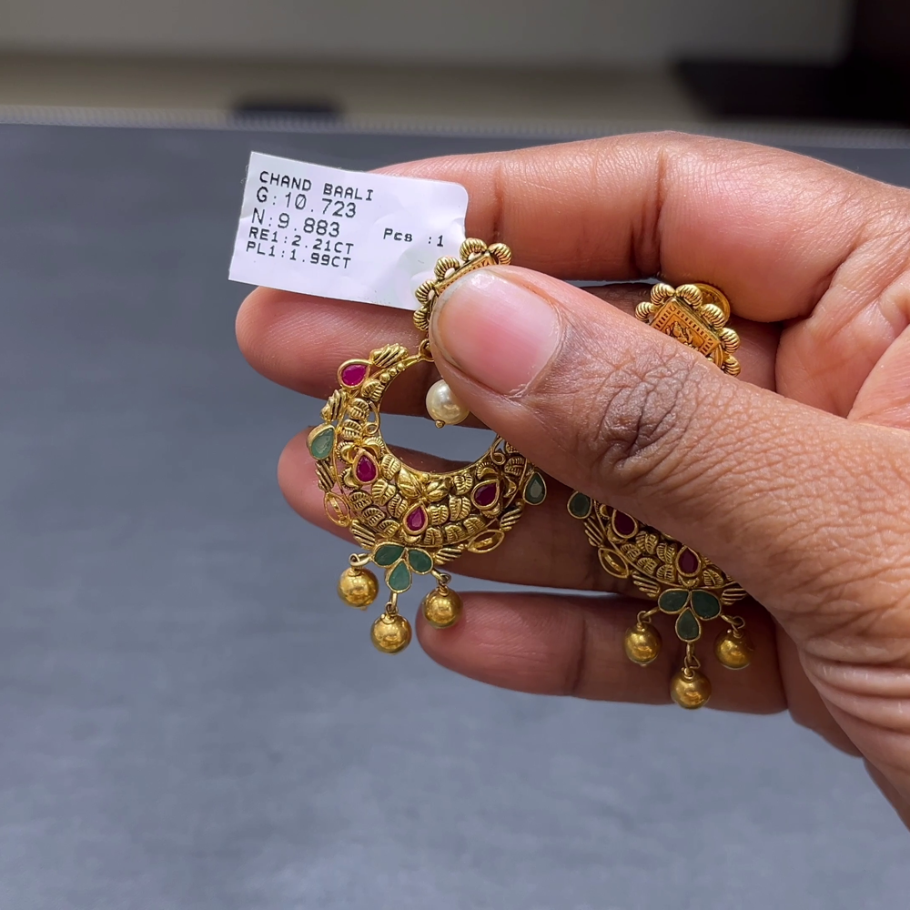 [make to order] 9.883gms EARRINGS 22K