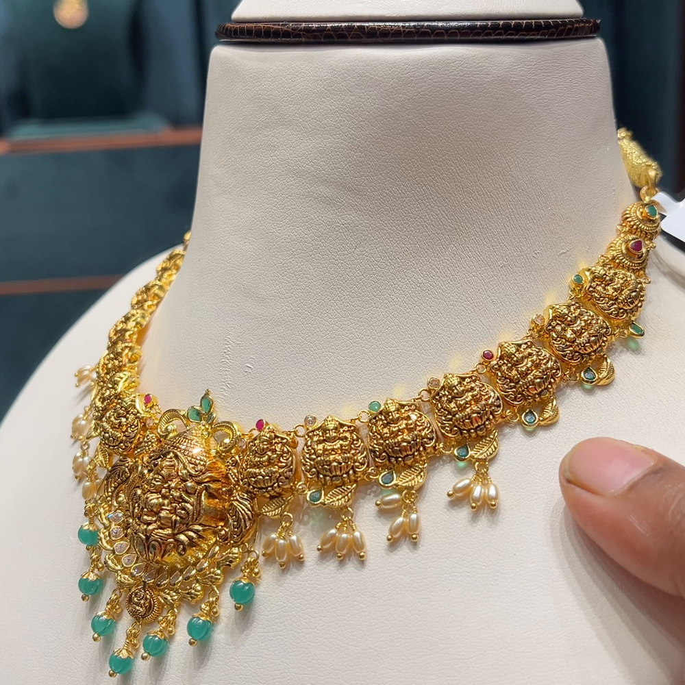 Earrings Gold Necklace Within 15 Grams Haar Design Gold Necklace