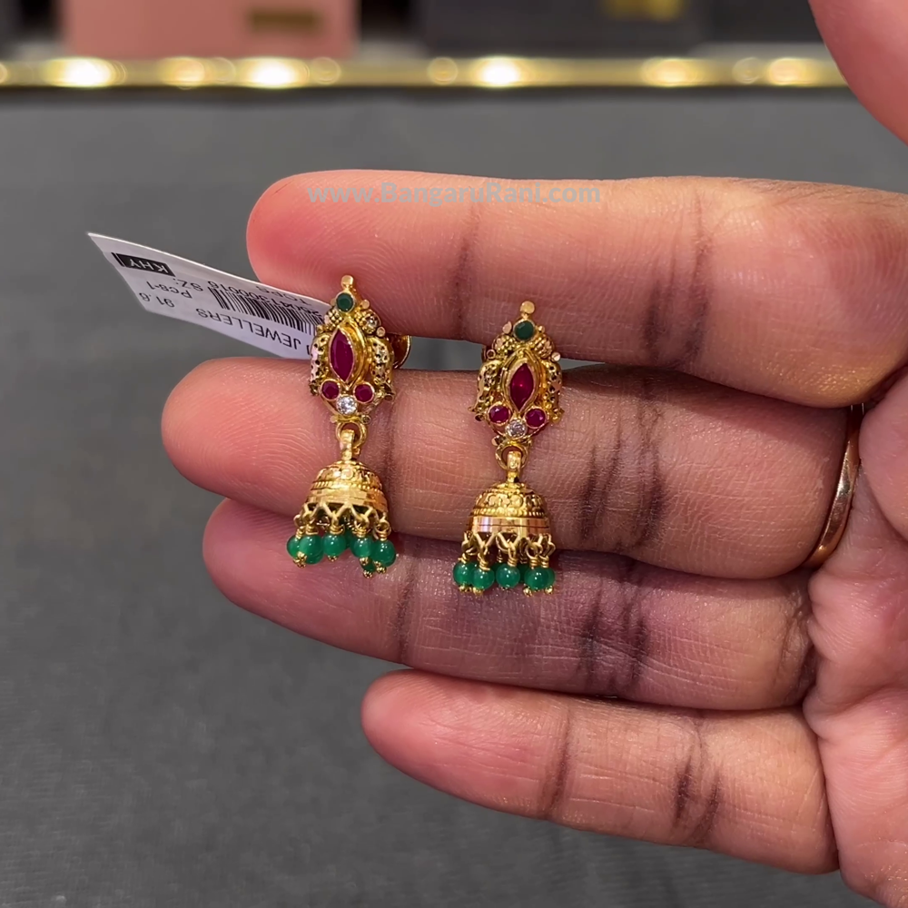 [make to order] 3.878gms EARRINGS 22K