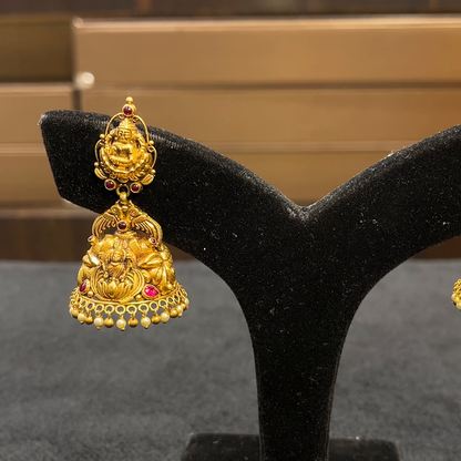 CHANDANA Brothers 18.6gms EARRINGS 22K Yellow Gold