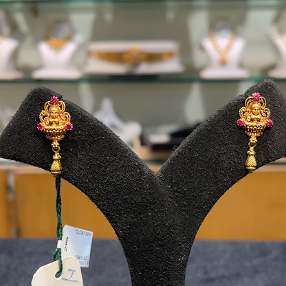 Anu Jewellers 2.92gms EARRINGS 22K Yellow Gold