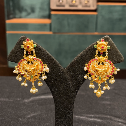 CMR 13.847gms EARRINGS 22K Yellow Gold