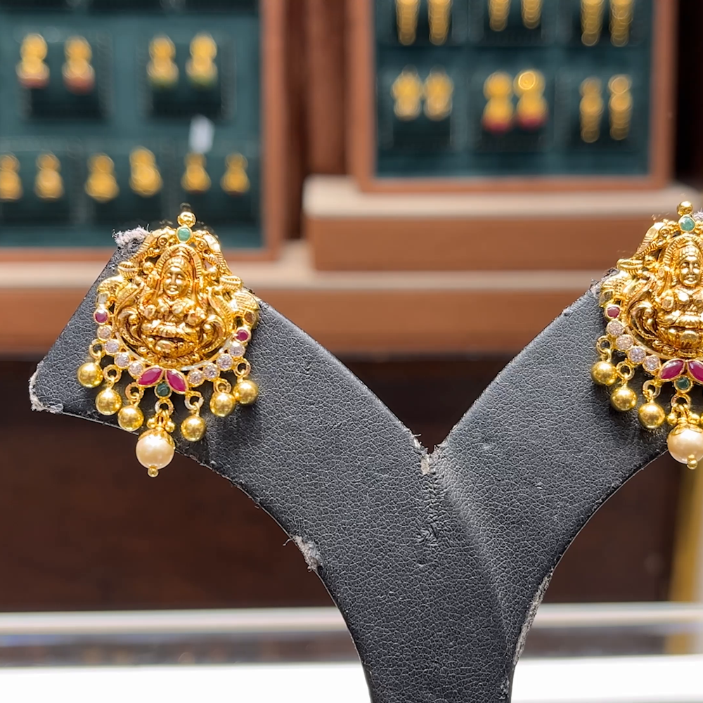 CMR 8.339gms EARRINGS 22K Yellow Gold