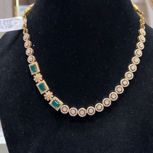 SOUTH INDIA 19.57gms NECKLACE 22K Yellow Gold