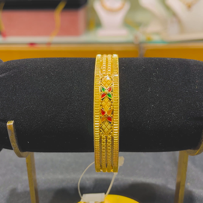 Anu Jewellers 17.151gms BANGLES 22K Yellow Gold