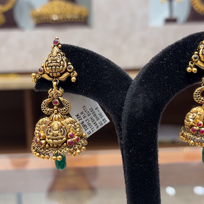 Chennai Shopping Mall 19.227gms EARRINGS 22K Yellow Gold