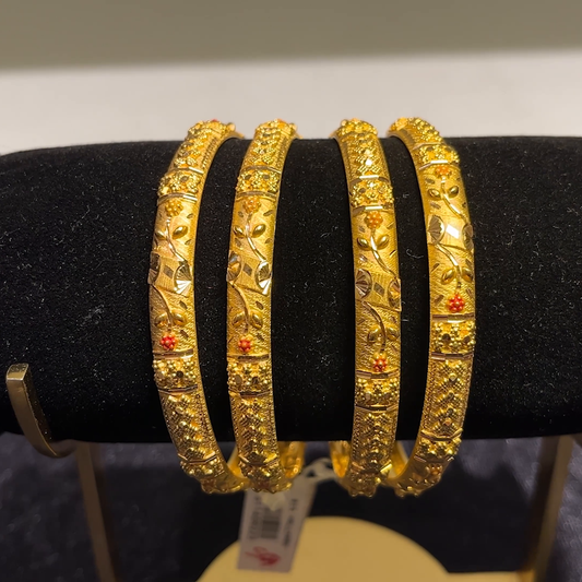 CMR 42.221gms BANGLES 22K Yellow Gold