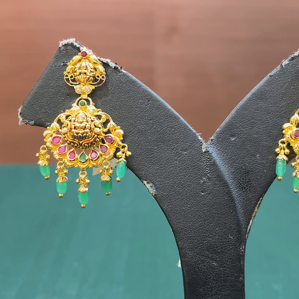 CMR 7.765gms EARRINGS 22K Yellow Gold