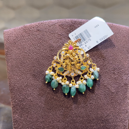 SRI RAM 8.042gms Pendent 22K Nakshi