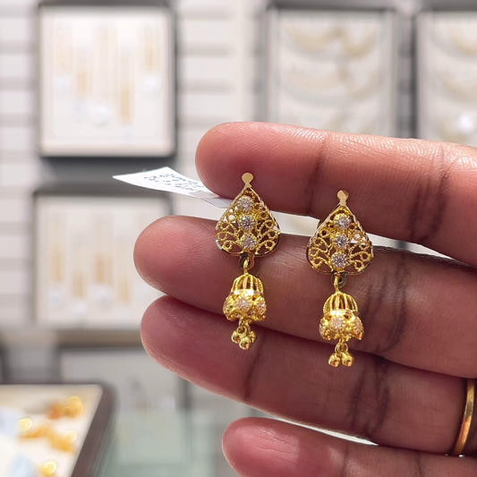 [make to order] 3.517gms EARRINGS 22K